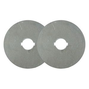Airway Flange, Reusable, 6-1/2 in Outside Dia, 1-1/2 in Inside Dia, Steel