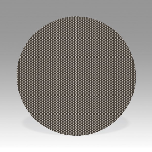 Coated Abrasive Disc, Flexible, Series: 6008J, 12 in Diameter Disc, No Hole Arbor/Shank, M250 Grit, Medium Grade, Diamond Abrasive