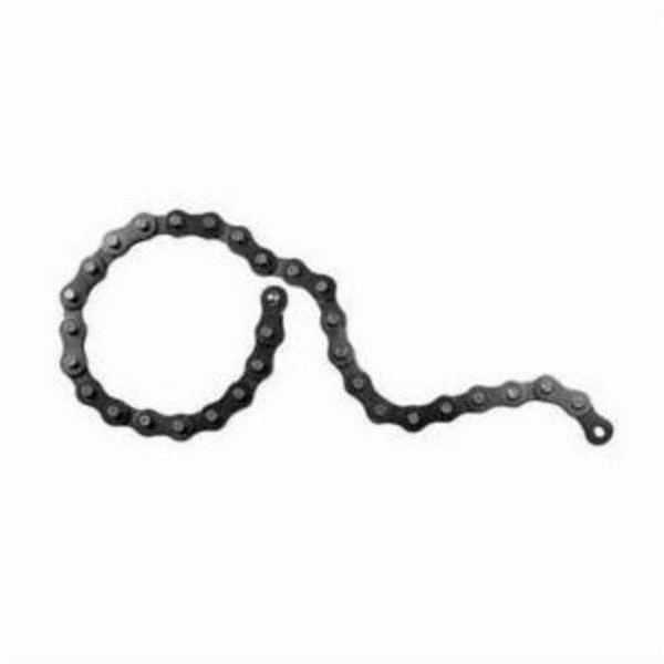 Replacement Chain, For Use With: 20R Locking Chain Clamp, 18 in, Steel, Silver Metallic