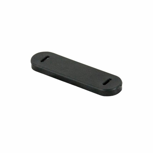 Transfer Comb Plate, Long, For Use With: 5990 Series Fortrex Retrofit Chains, PBT, Black, 11 Inch Length x 5.94 Inch Width x 0.31 Inch Thickness