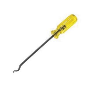 Puller Pick, Standard, Cotter Pin Tip, High Alloy Steel Tip, Black Oxide Tip, 4-Sided Handle, Acetate Handle, 6-1/2 in Shank Length, 1/4 in Shank Width, 10-3/8 in Overall Length, High Alloy Steel