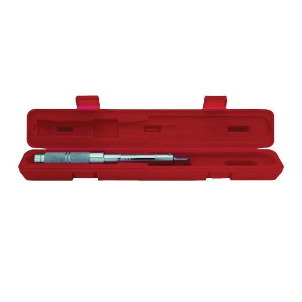 Micrometer Torque Wrench, Series: CXCERT, 1/4 in Drive, 40 to 200 in-lb, Fixed Head, Graduations: 1 in-lb, 11-45/64 in Overall Length, CW/CCW, +/-3% CW, +/-6% CCW Accuracy, Audible Click Indicator, ASME B107.14 Specifications Met, Steel, Full Polishe