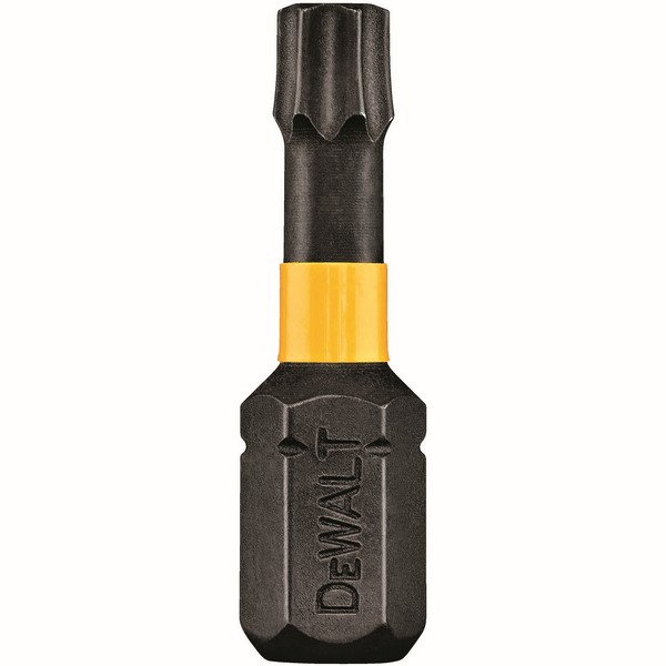 Insert Bit, T8 Point, Torx® Point, 1 in Overall Length, Hex Shank, 1/4 in Shank, S2 Modified Steel