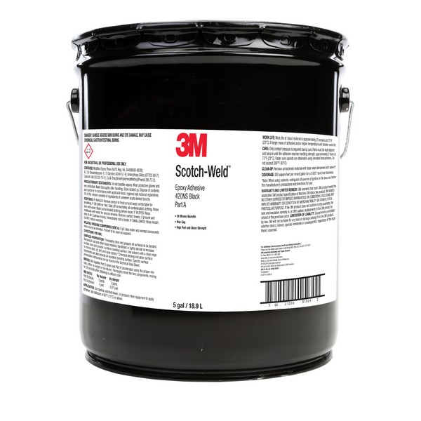 Epoxy Adhesive, Non-Sag Part A, Pail Container, 5 gal Container, Epoxy Base