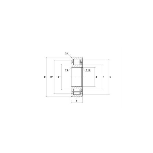 Cylindrical Roller Bearing, Series: NJ2, 140 mm Bore, 250 mm OD, 1 Rows, 68 mm Width, 495 kN Load, Steel Cage, 2400 RPM Grease/2800 RPM Oil Maximum, -40 to 120 °C