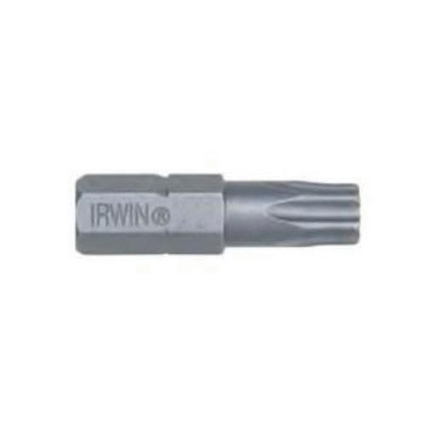 Insert Bit, Tamper-Resistant, T7 Point, Torx® Point, 1 in Overall Length, Hex Shank, 1/4 in Shank, Industrial Grade S2 Steel