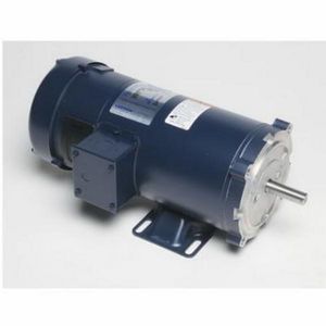 DC Motor, C-Face SCR Rated, 30:1 Constant Torque Speed Range Special Features, 1 HP Power, 90 VDC, 10 A, 1750 RPM Speed, Totally Enclosed Fan Cooled Enclosure, 56C Frame, 5/8 Inch Shaft, Reversible Rotation, 1 Service Factor, Sealed Bearing, 441 in-lb Torque, 40 °C, Insulation Class: Class F, Copper
