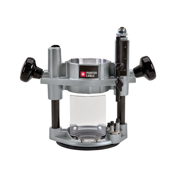 Plunge Router Base, For Use With: 690, 9690, 691, 693LRPK and 694VK Router, 6902 and 6902VS Router Motor, Specifications: 11-3/4 in H x 8-3/4 in W x 12-3/4 in D, Aluminum, Black/Gray