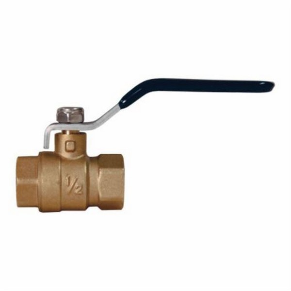 Global Ball Valve, Series: FBVG, 1/4 Inch Nominal, FNPT, 365 psi, 248 °F, Full Port, Media: Air, Gas, Oil and Water, Pneumatic Actuator, Brass Ball, Forged Brass Body