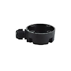 Connection Socket, 70 mm W x 91 mm D x 28.5 mm H, For Use With: 8WD4 50 mm and 70 mm Dia Signaling Columns, Black