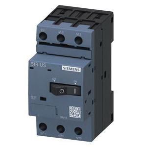 Motor Protection Circuit Breaker, 690 VAC, 0.2 A, 50/60 Hz Frequency, 100 kA Interrupt, 3RV1/S00 Frame, Class 10 Thermal Magnetic Trip, 1.2 A Trip, 3 Pole, Screw Connection, 18 to 2 AWG Wire, IP20 Enclosure, DIN Rail Mounting, -20 to 60 °C, 90 mm H x