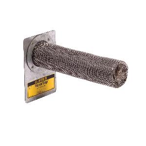 Cabinet Filter, For Use With: VOC Vapors Inside Safety Cabinets, 2-1/4 in OD x 8-3/4 in L, Stainless Steel Mesh/Activated Carbon Filter, Silver