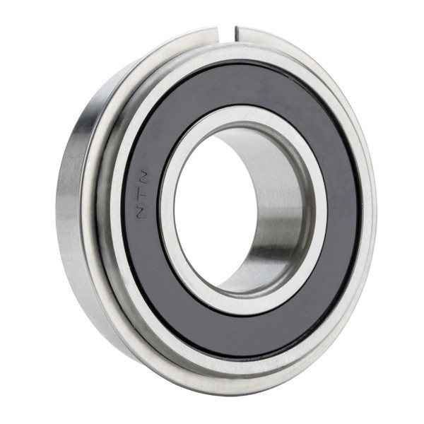 Deep Groove Ball Bearing, 35 mm Inside Diameter, 80 mm Outside Diameter, 21 mm Width, Seal On Both Sides, Snap Ring, Steel