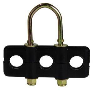 Hose Holder, Specifications: 1/2 Inch, 3-Hose, ABS