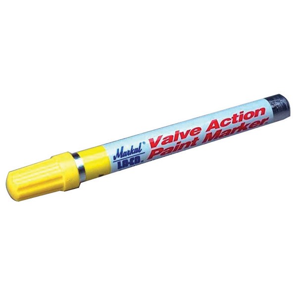 Paint Marker, 1/8 Inch Tip, Medium, 10 mL Capacity Volume, White