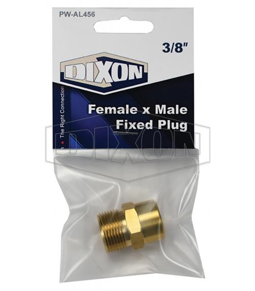 Coupling, 3/8 in Nominal, Female x Male End Style, 300 °F