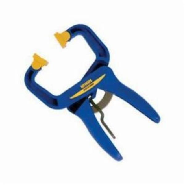 Handi Clamp, 3 in Throat Depth, 4 in Jaw Opening, 4 in L Jaw, Resin