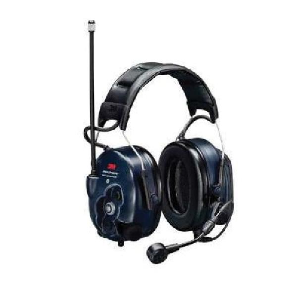 Headband, Series: LiteCom PRO III WS Series, External Audio Input, Rechargeable Lithium-Ion Battery Supply, 2-Way Radio System, 70 Channels, Dark Blue, Environmental Conditions: 28 dB Noise Reduction