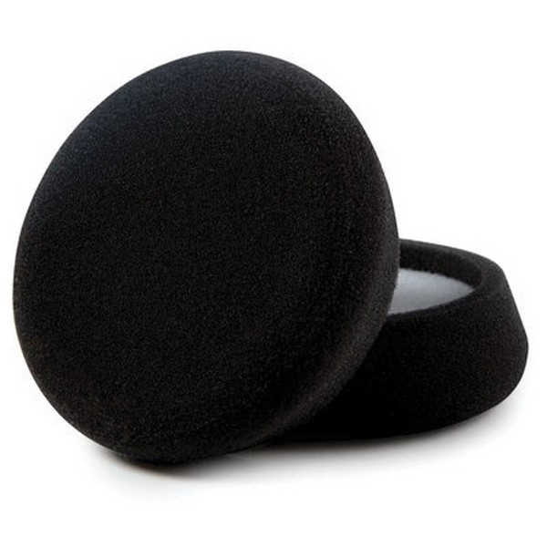 Polishing Pad, 1-Sided, Hook and Loop Attachment, 4 Inch Overall Diameter, Foam Pad, Gray