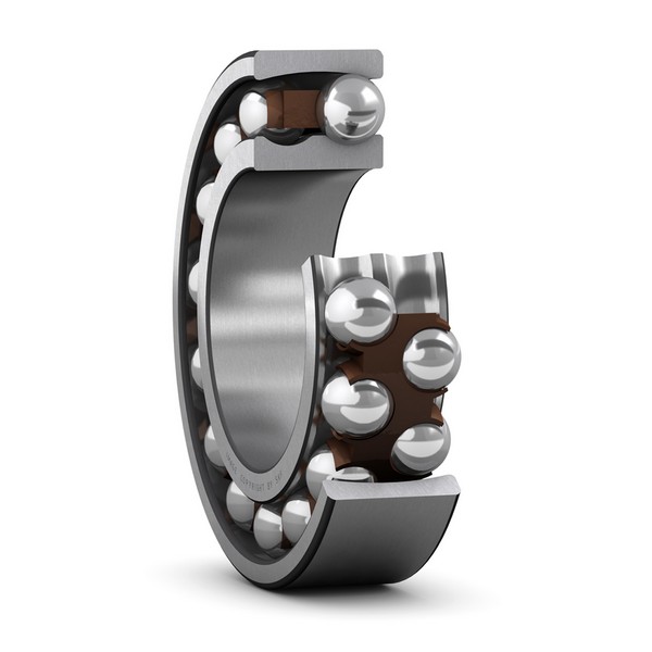 Self Aligning Ball Bearing, 10 mm Inside Diameter, 30 mm Outside Diameter, 14 mm Width, Open