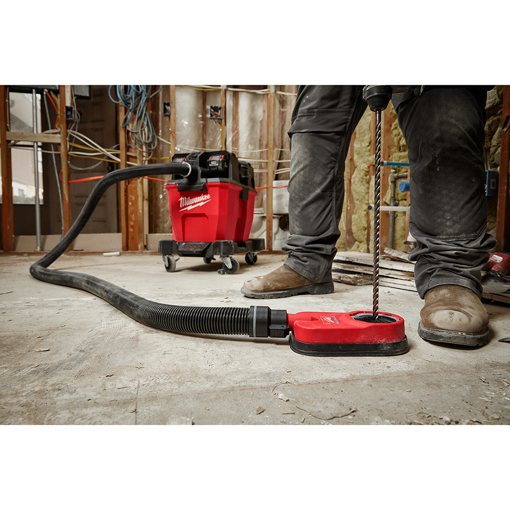 Adapter Kit, Dust Extraction, Series: 49-90, For Use With: 1-7/8 in Diameter Vacuum Hose, M18 FUEL 0910-20 6 gal Wet/Dry Vacuum and M18 FUEL 0920-20 9 gal Dual Battery Wet/Dry Vacuum, Specifications: 1-7/8 in Dia Inlet, Plastic, Black, 6.52 in L Dimensions
