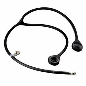 Breathing Tube, Dual Airline, For Use With: SA-2000LP-Back-Mounted Adapter Kits, Specifications: Back Mounted, Black