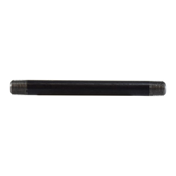 Pipe Nipple, 1/8-27 Nominal, NPT End Style, 5 Inch Length, SCH 80/XH Schedule, 850 psi Pressure, -200 to 150 °F, Seamless Method of Manufacture, Steel, Black