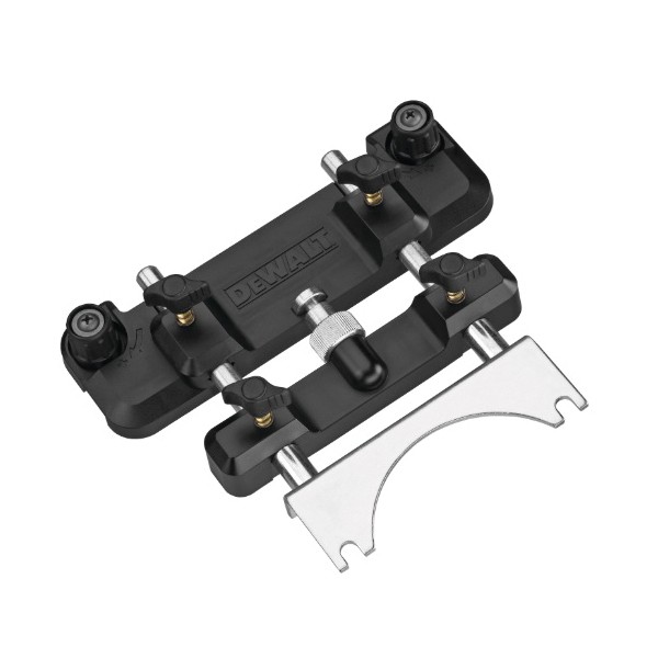 Track Saw Router Adapter, For Use With: DWS520K Track Saw Kit, Porter-Cable (690 and 890 Series) Router, Black, 13-1/2 in L x 5-1/5 in W x 1-3/4 in H