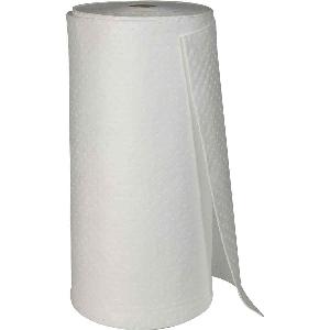 Absorbent Boom, Bilge Boom Premium, 5 in Diameter, 18 in Length, 12 gal Absorption, Fluids Absorbed: Oil and Repels Water, Spunbond-Meltblown Polypropylene, White