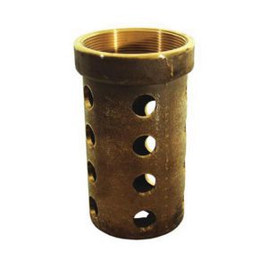 Tank Hole Strainer, Round, 4 Inch Nominal, FNPT, Cast Brass