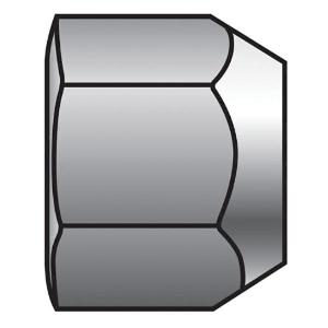 Bite Nut, International to International Metric, Series: G64, M12x1.5 Thread, Steel