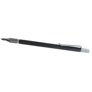 Scriber/Magnet, Hardened Carbide Tip, Black Tip Finish, 6-3/4 in Handle, Aluminum Handle, 5-3/4 in Overall Length