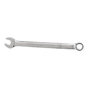 Combination Wrench, 1-1/16 in Wrench Opening, 6 Points, 15-1/4 in Overall Length, 15˚ Offset, 2-9/64 in Open End Width, 39/64 in Open End Thickness, 1-31/64 in Box End Width, 39/64 in Box End Thickness, 15˚ Head, 1-9/32 in Throat Depth, Slip-Resistan