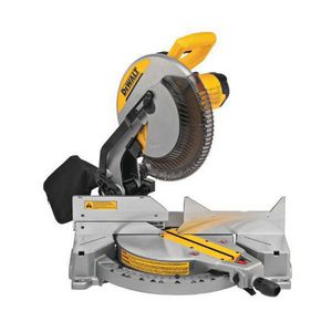 Compound Miter Saw, Corded Electric Single Bevel, 12 in Dia Blade, Carbide Tipped Blade, 5/8 in, 1 in Arbor/Shank, 4000 RPM Speed, 48 deg Left to 3 deg Right Bevel Cutting Angle, Miter Capacity: 8 in, 5-1/2 in, Bevel Capacity: 5-1/2 in, 3-5/8 in, Bev