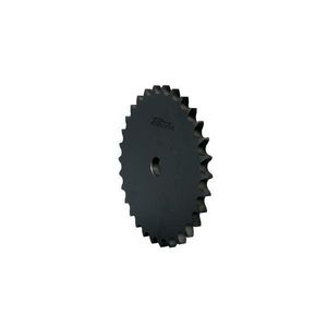 Roller Chain Sprocket, Type A Single Strand Solid Reboreable, 1.5 to 13.7 in Bore, 16.13 in OD, #120 Chain, 32 Teeth, 1-1/2 in Pitch, 15.3034 in Pitch Diameter, 0.924 in Length Through Bore, Steel