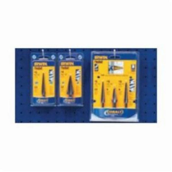 Step Drill Plan-O-Gram, 5 Piece, Plan-O-Gram Tool Storage Type, Yes Tool Storage Included, Cobalt