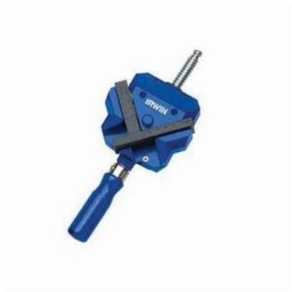 Angle Clamp, Miter Capacity: 3 in, 2-3/8 in Jaw Height, 1-1/4 in Throat Depth, 90°Clamping Angle, Plastic