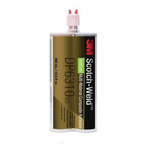Structural Adhesive, 2-Part Multi-Material, Duo-Pak Container, 400 mL Container, Urethane Base