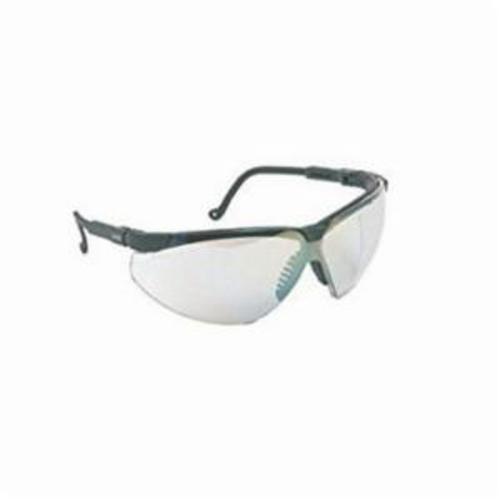 Safety Eyewear, Series: Genesis XC™, Universal Size, Ultra-Dura® Hard Coat Lens Coating, Clear Lens, Wrap Around Frame, Black Frame, Polycarbonate Frame, Yes % UV Protection, Two-Shot Cushioned Temple, Specifications Met: ANSI Z87+, ANSI.Z87.1-1989, CSA Z94.3, CA 18819, Military V0