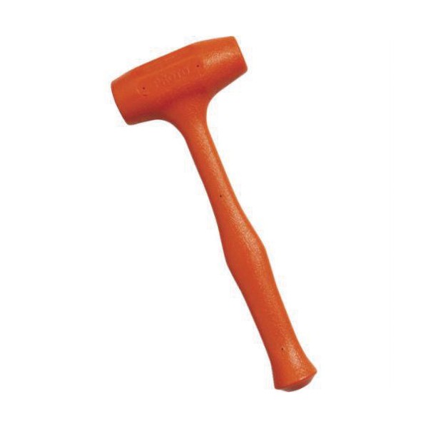 Dead Blow Hammer, 13-1/4 in Overall Length, Combo Face, 1-11/32 x 1-45/64 in Face Dia, 28 oz Head, Urethane Composition Head, 5-7/50 in Head Length, Steel/Urethane Handle, Dual Molded Grip