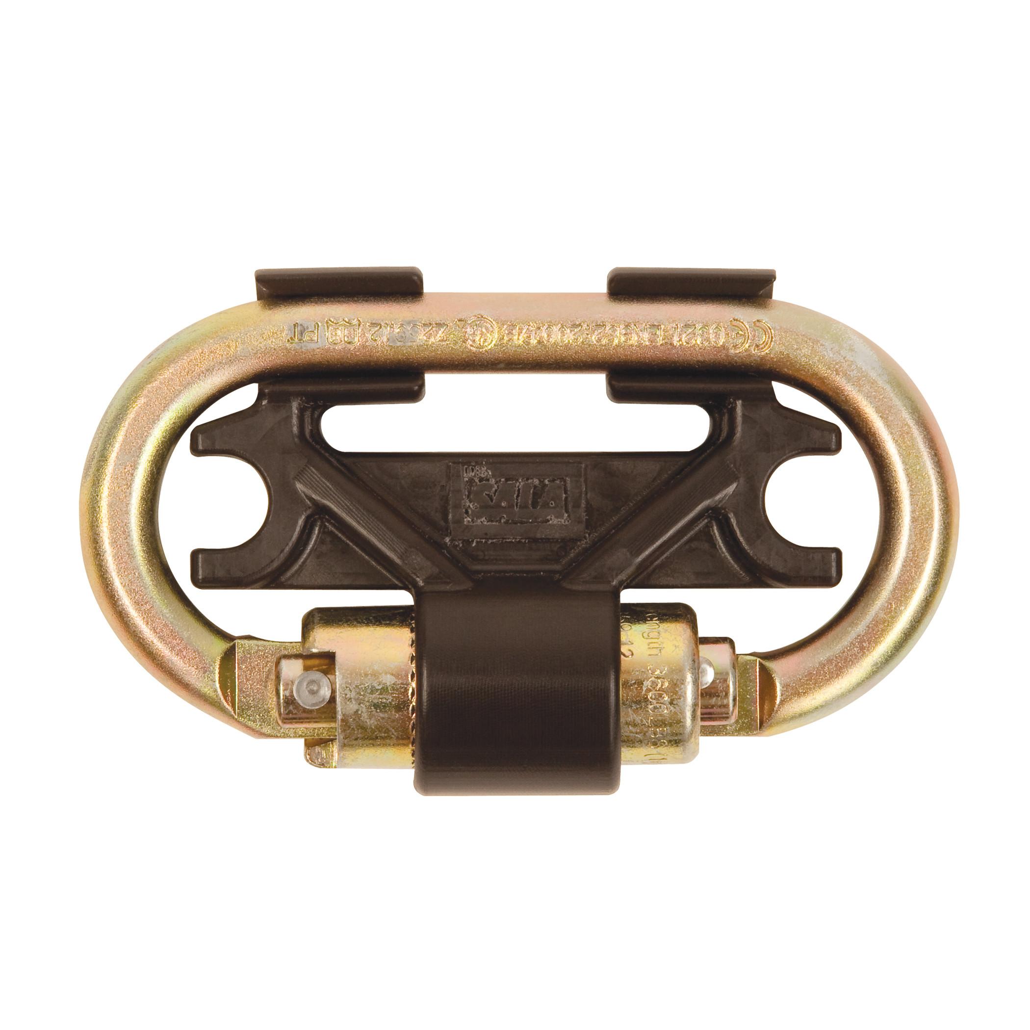 Twin-Leg Connector, For Use With: Twin Leg Nano-Lok™SRL Models, Steel, Gold, Zinc Plated