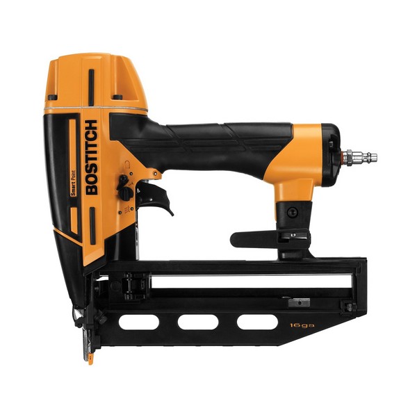 Nailer Kit, Finish Pneumatic, Tool/Kit: Kit, 2-1/2 Inch Length Fastener, Glue Collation, Straight Collation, 100 Magazine, Bottom Load Loading, Contact/Selectable/Sequential Actuation Trigger, Non-Marring Tip, 2 cfm Air Flow, 120 PSI Air, 1/4 Inch NPT Air Inlet