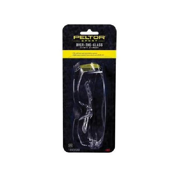Protective Eyewear, Over The Glass Sport, Clear Lens, Yes UV Protection, Specifications Met: ANSI Z87.1-2010