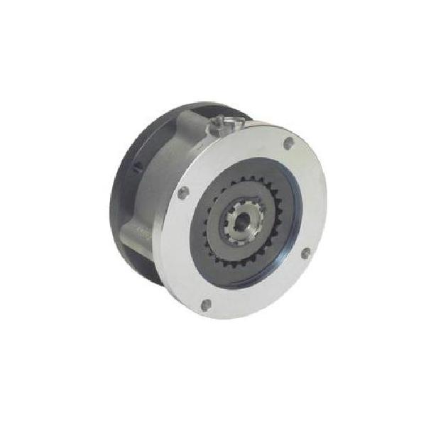 Flange/Foot Mounted Brake, Spring Actuated Enclosed Standard Coefficient, 225 in-lb Static Torque, 78.4 cu-in New/16.2 cu-in Worn Out Air Volume, 1800 RPM Maximum, 80 psi Maximum, 7/8 in Bore, 32 to 150 °F, Black Oxide, 6.62 in Dia x 5.29 in L Dimens
