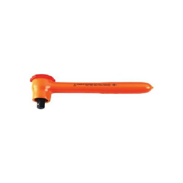 Insulated Ratchet, Series: VSE Series, Measurement System: Imperial, 3/8 in Drive, No Quick Release Head, Reversible: No, Tether Ready: No