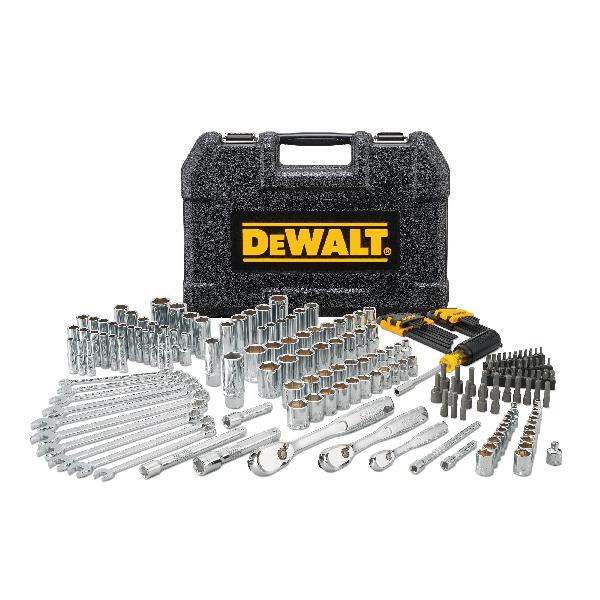 Mechanics Tool Set, 205 Piece, Insulated: No, Polished Chrome