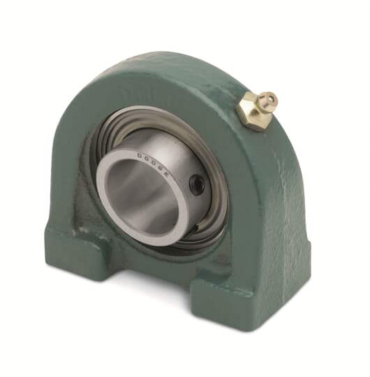 Take-Up Frame, Intermediate Duty Non-Expansion Single Lip, Series: 205, 1 Inch Outside Diameter, Steel, Powder Coated