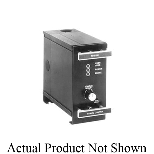 Analog Tension Control, Series: TCS Series, 8 to 12/48 VDC Input, For Use With: 24 V Electric Clutches/Brakes and MTB Series Electric Brakes, 1.5 A/1.6 A Continuous/6 A Intermittent Input Current, 0 to 270 mA Running/270 to 500 mA Stopping Output per