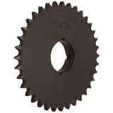 SpinCo Bearing 50 Roller Chain Sprocket - 11 Teeth, 3/4 Inch Bore, Model 50B11-3/4