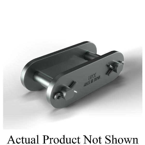Conveyor Connecting Link, Double Pitch Spring Clip, C2040 Chain, 1 in Pitch, 0.156 in Pin Dia, 0.45 in Link Plate Height, 0.06 in Link Plate Thickness